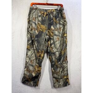 HFC Equipment Waterproof Camo Pants Mens‎ XL Green Advantage Hardwoods Hunting